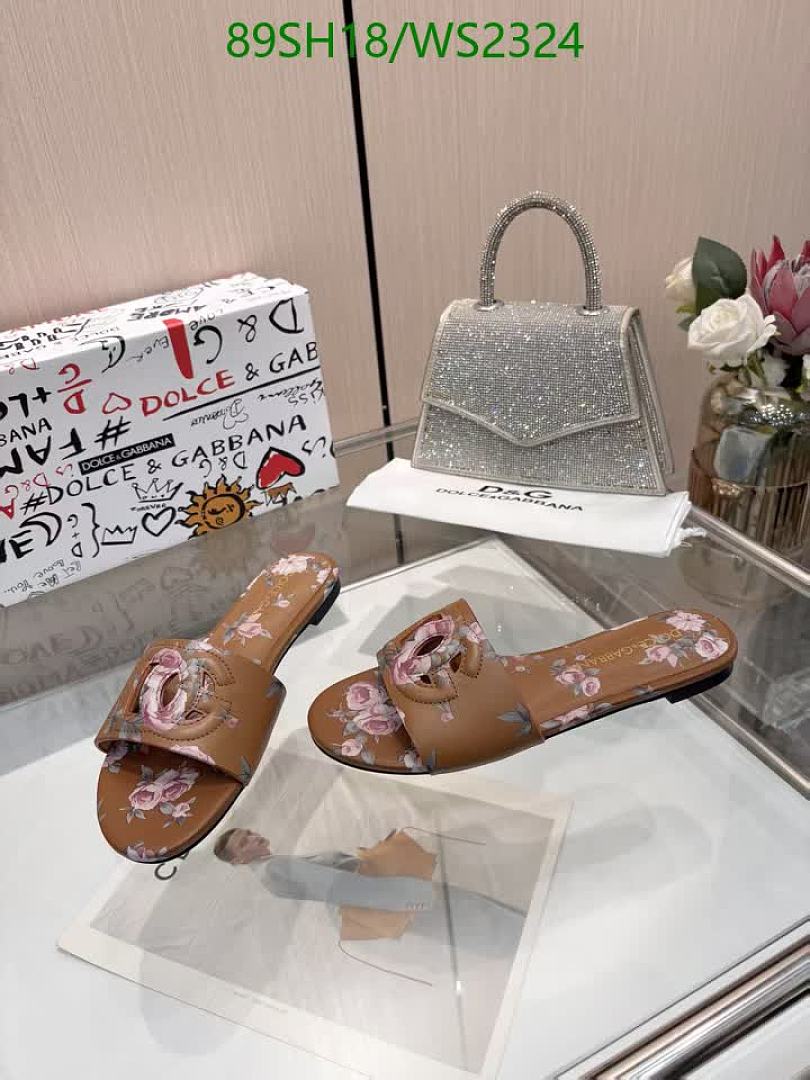 D&G-Women Shoes Code: WS2324 $: 89USD