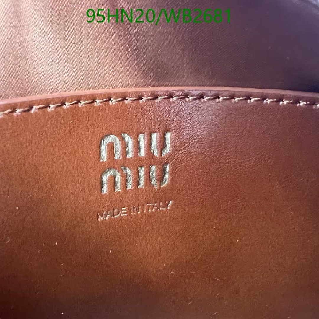 Miu Miu-Bag-4A Quality Code: WB2681 $: 95USD