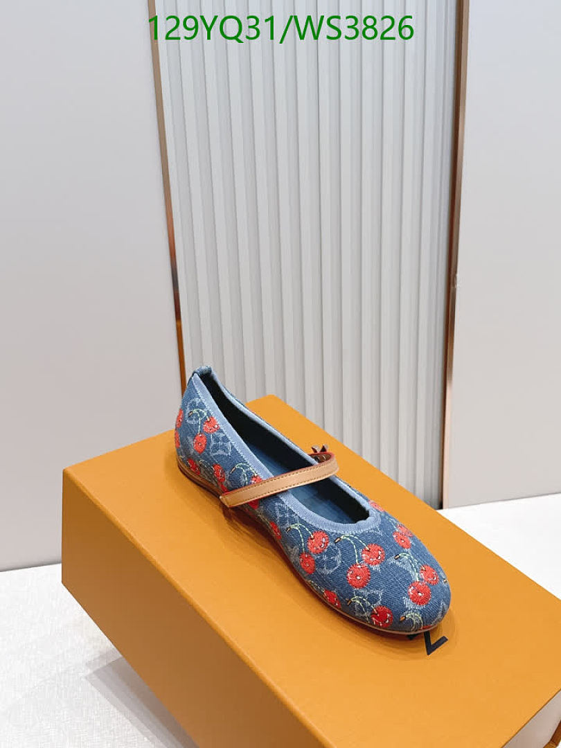 LV-Women Shoes Code: WS3826 $: 129USD