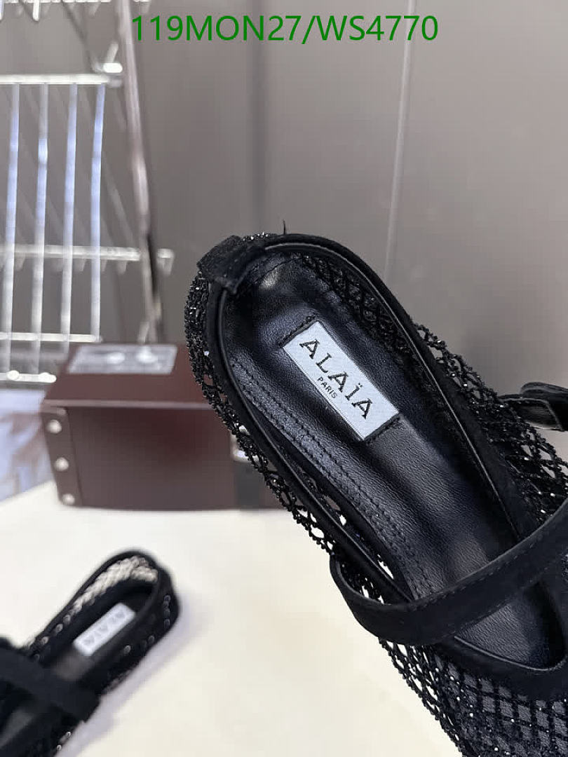 Alaia-Women Shoes Code: WS4770 $: 119USD