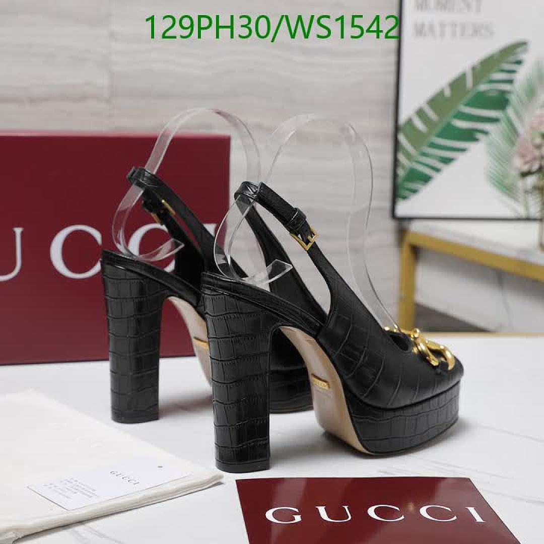 Gucci-Women Shoes Code: WS1542 $: 129USD