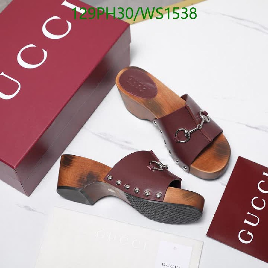 Gucci-Women Shoes Code: WS1538 $: 129USD