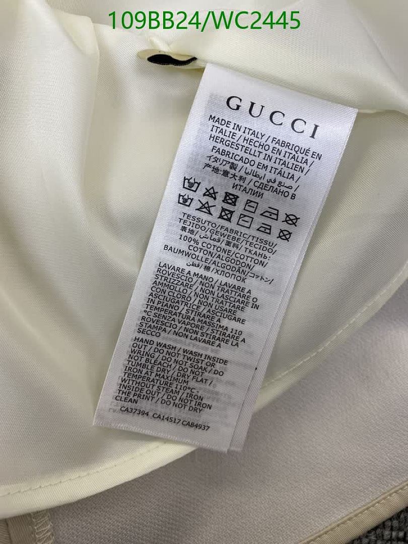 Gucci-Clothing Code: WC2445 $: 109USD