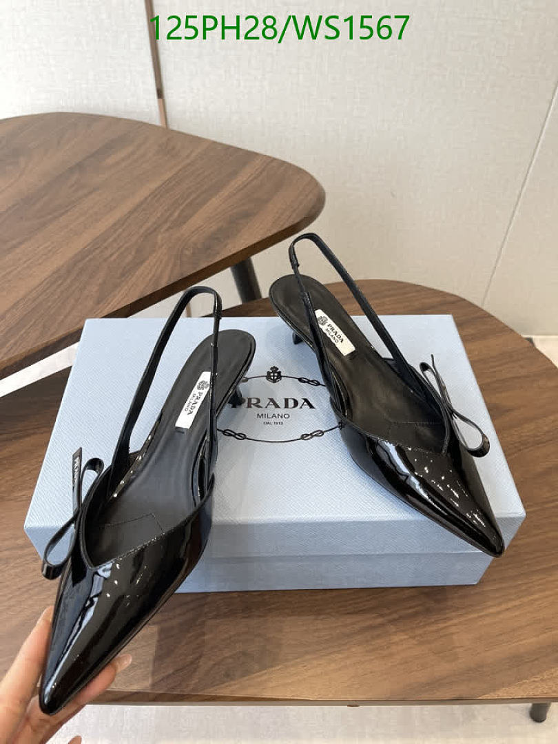 Prada-Women Shoes Code: WS1567 $: 125USD