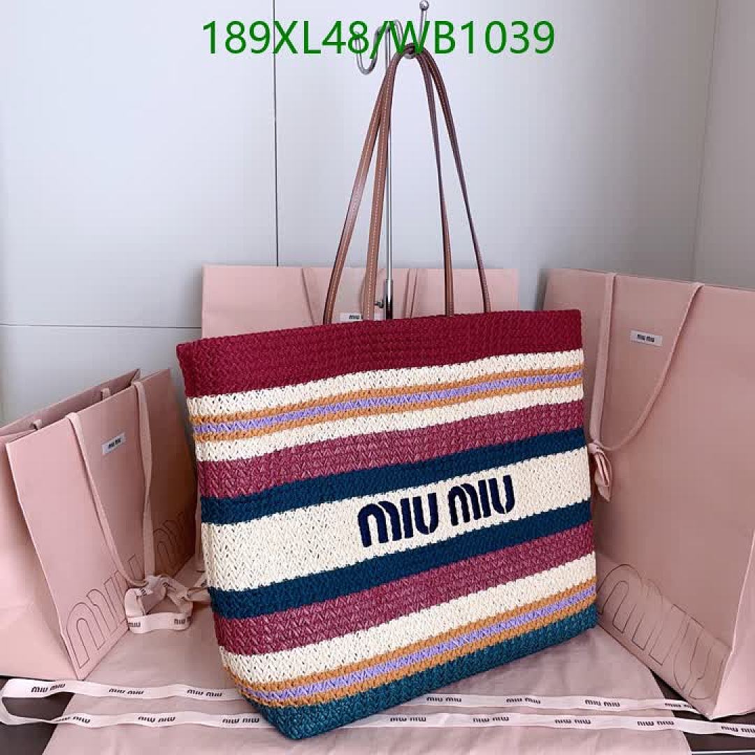 Miu Miu-Bag-Mirror Quality Code: WB1039 $: 189USD