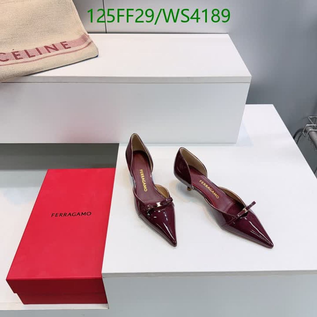 Ferragamo-Women Shoes Code: WS4189 $: 125USD