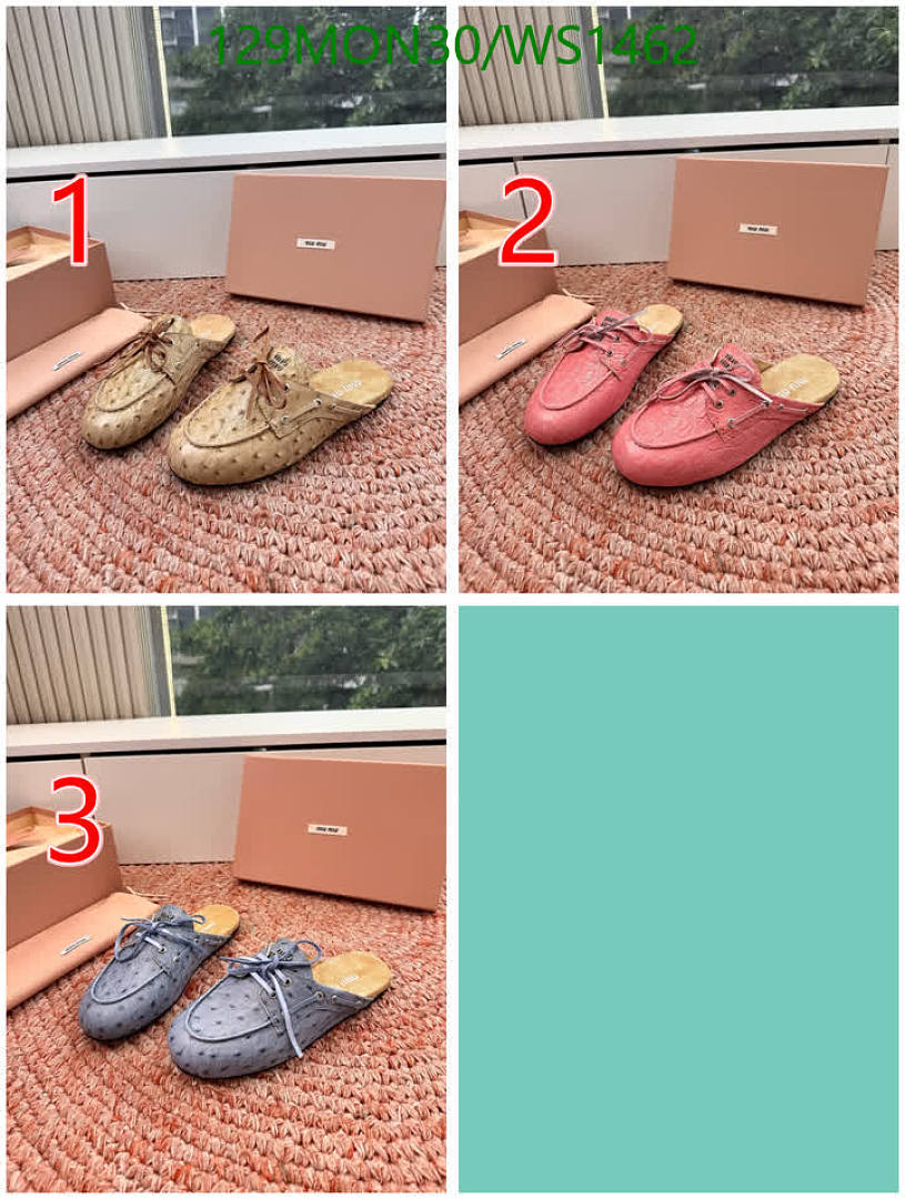 Miu Miu-Women Shoes Code: WS1462 $: 129USD