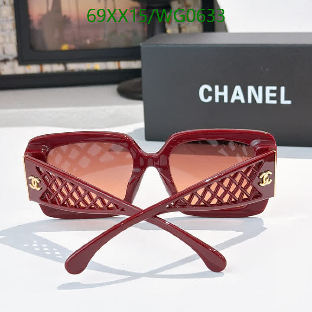 Chanel-Glasses Code: WG0633 $: 69USD