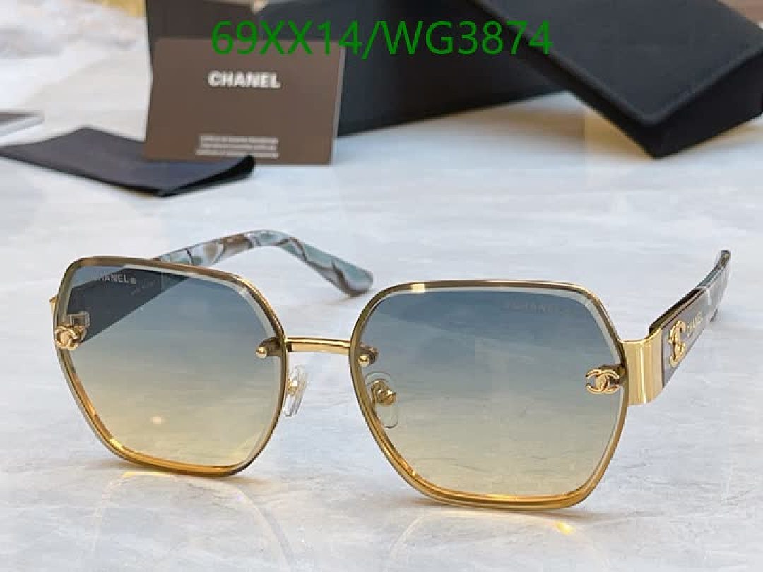 Chanel-Glasses Code: WG3874 $: 69USD