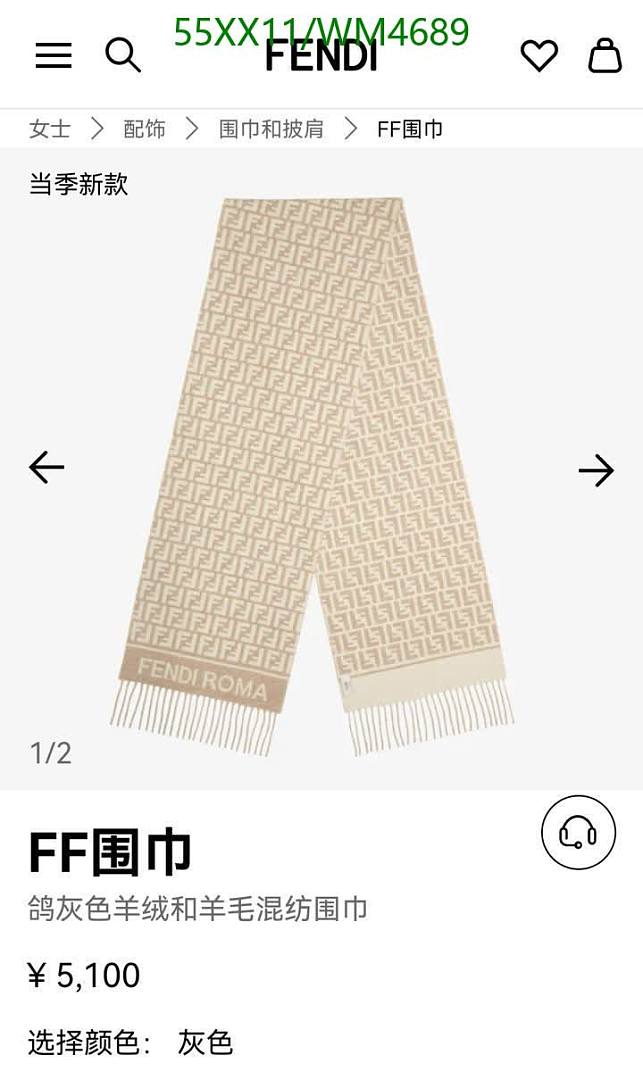 Fendi-Scarf Code: WM4689 $: 55USD