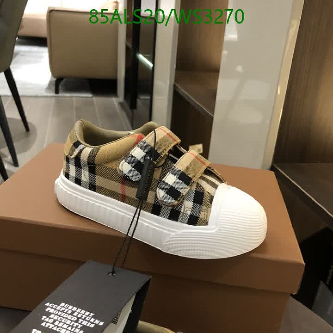Burberry-Kids shoes Code: WS3270 $: 85USD