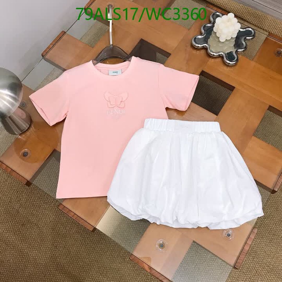 Fendi-Kids clothing Code: WC3360 $: 79USD