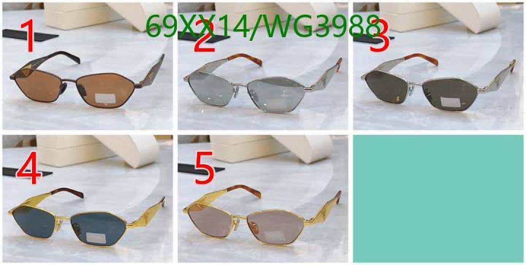 Prada-Glasses Code: WG3988 $: 69USD