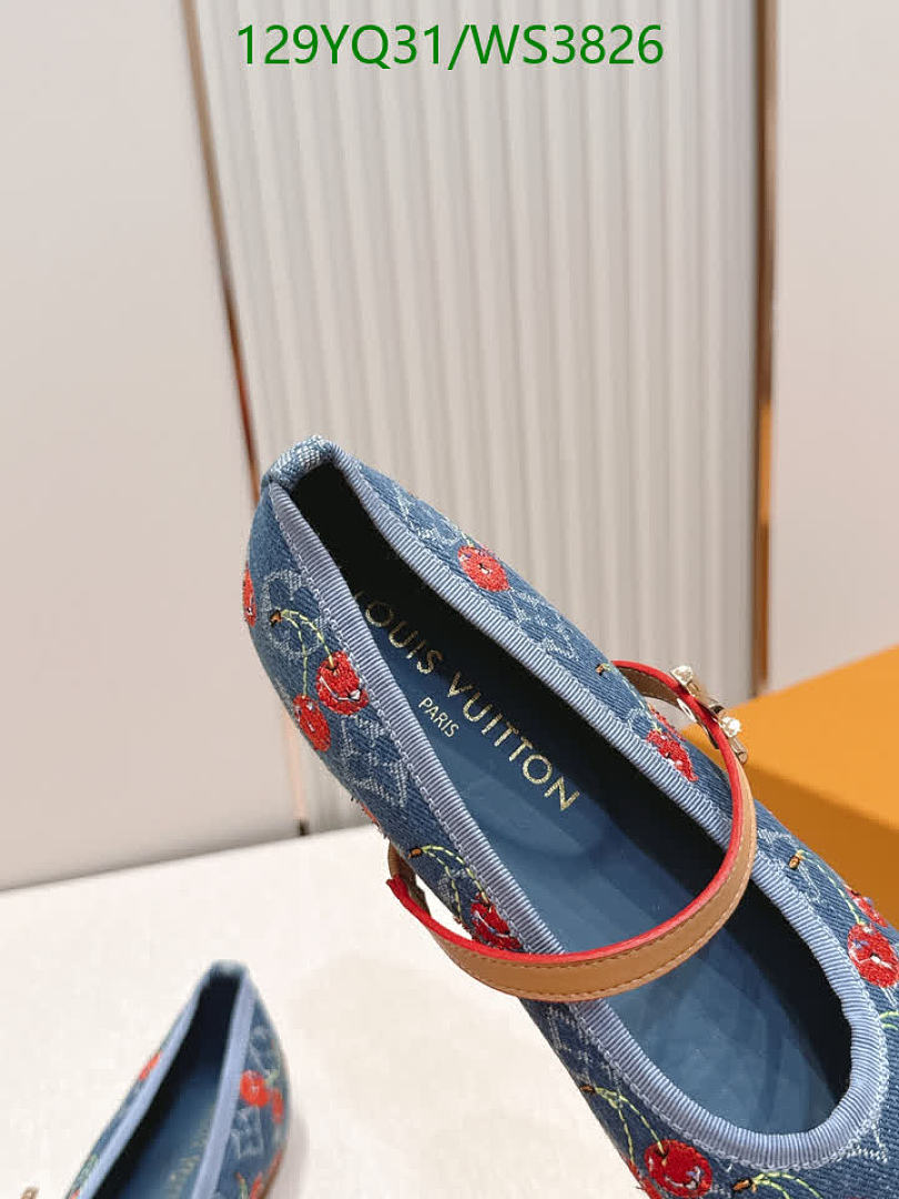 LV-Women Shoes Code: WS3826 $: 129USD