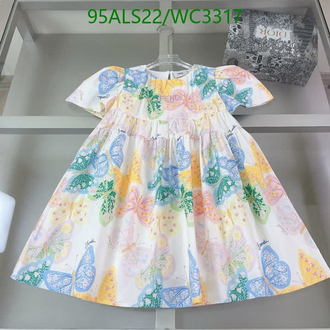 Fendi-Kids clothing Code: WC3317 $: 95USD