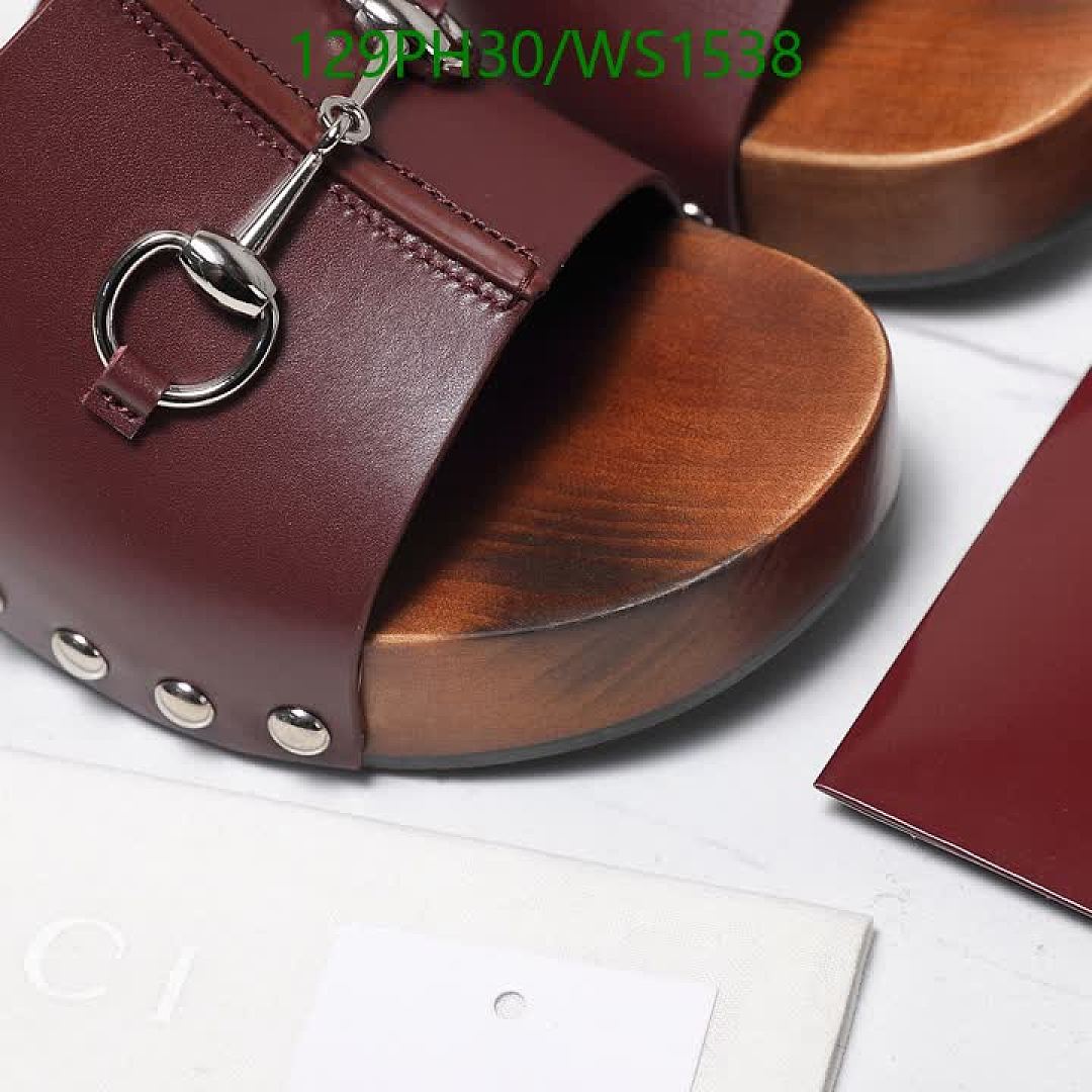 Gucci-Women Shoes Code: WS1538 $: 129USD