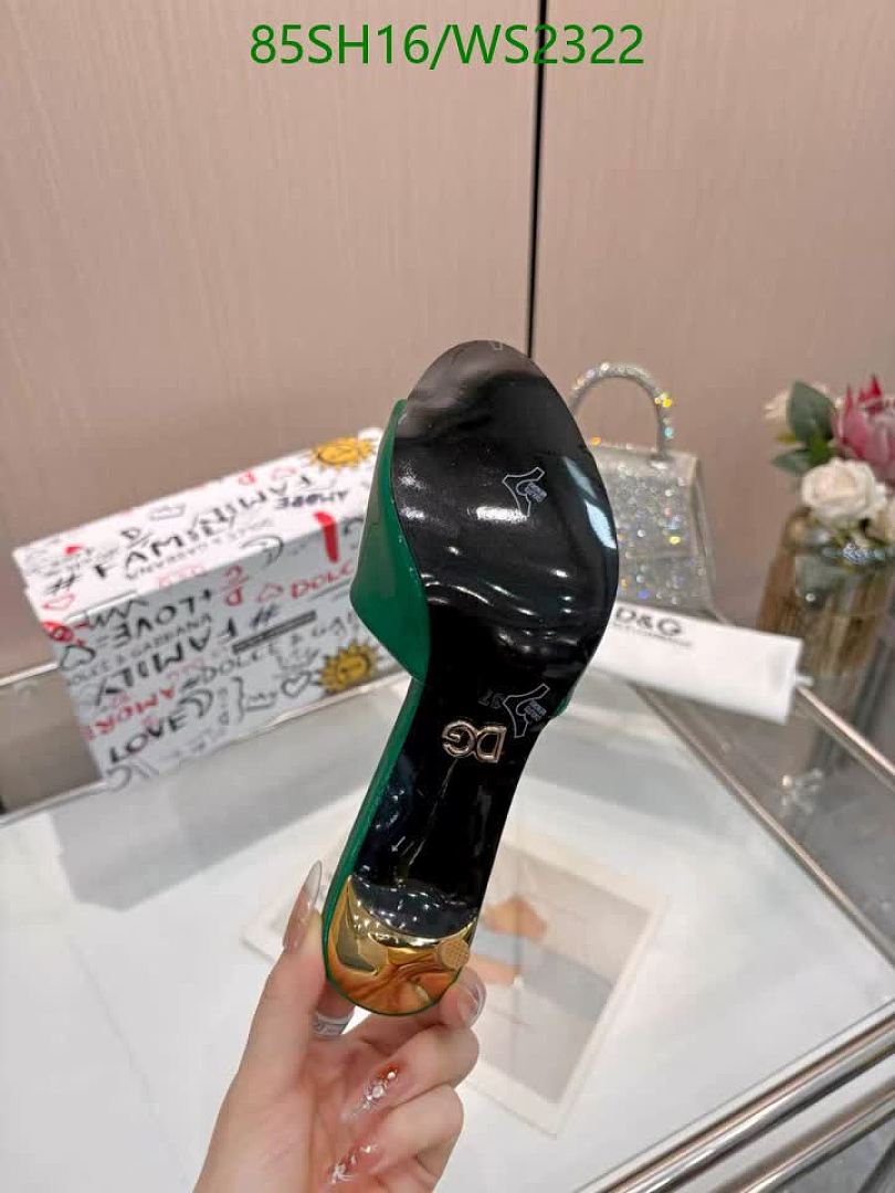 D&G-Women Shoes Code: WS2322 $: 85USD