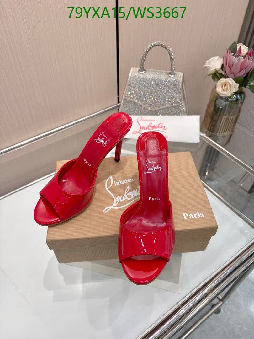 Christian Louboutin-Women Shoes Code: WS3667 $: 79USD