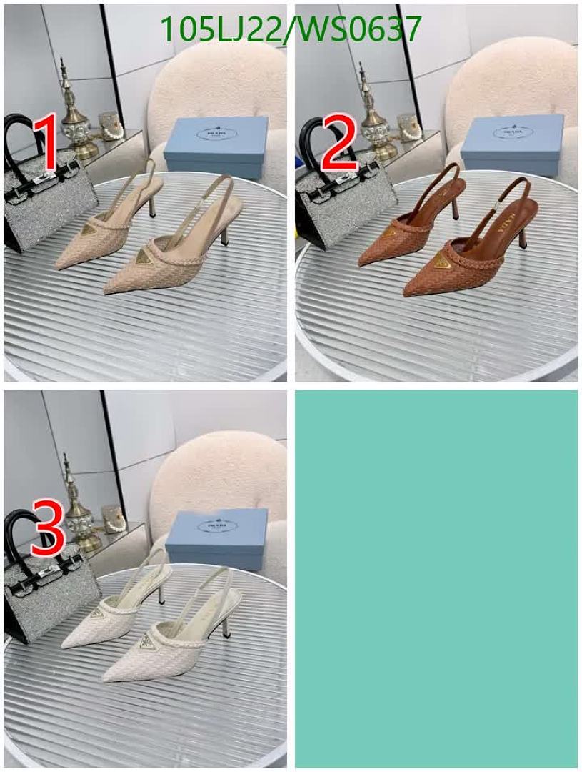 Prada-Women Shoes Code: WS0637 $: 105USD