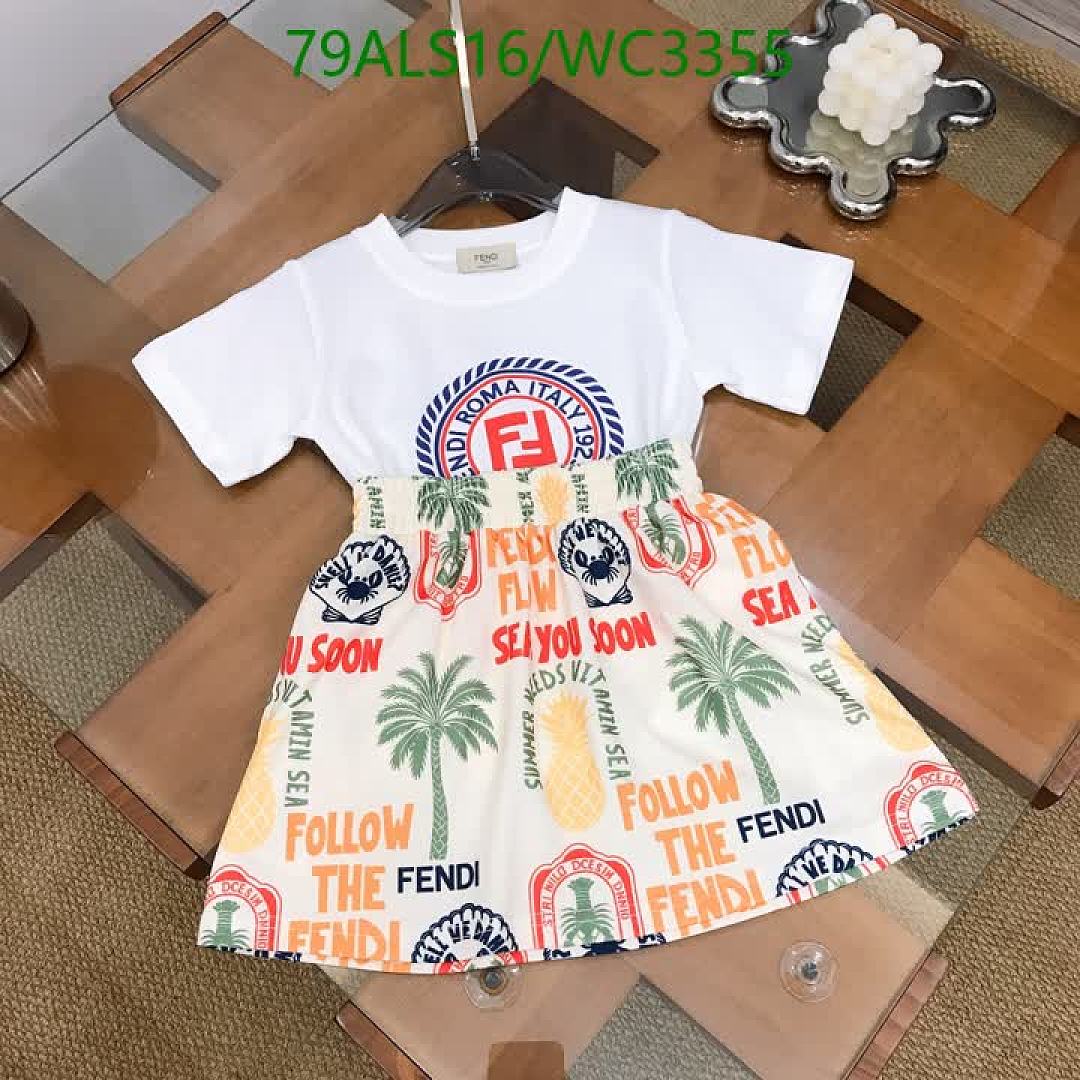 Fendi-Kids clothing Code: WC3355 $: 79USD