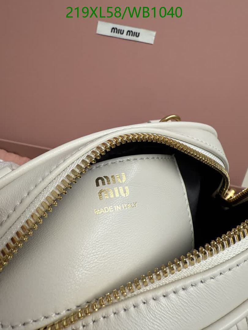 Miu Miu-Bag-Mirror Quality Code: WB1040 $: 219USD