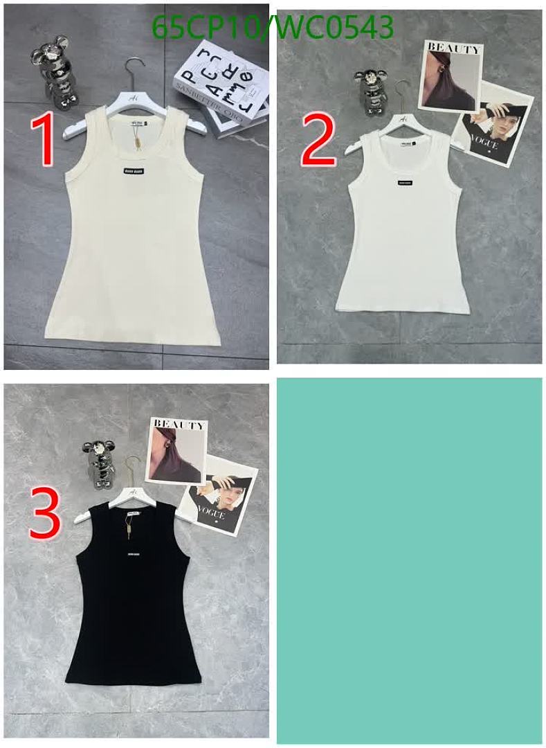 Miu Miu-Clothing Code: WC0543 $: 65USD