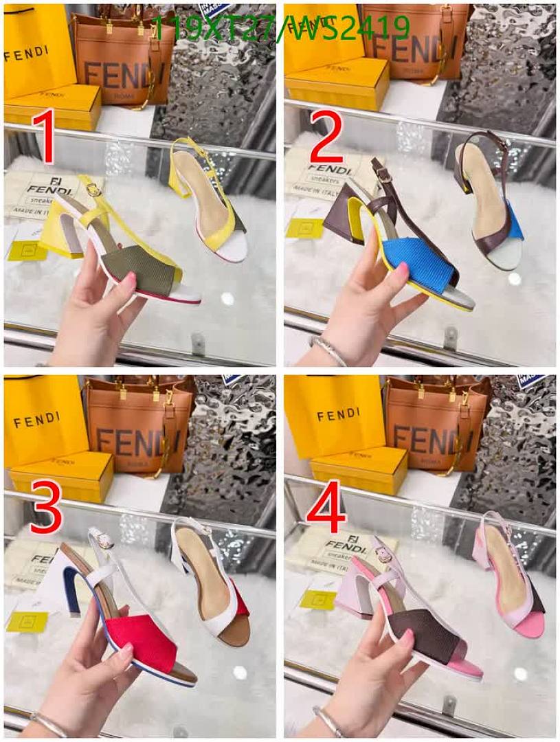 Fendi-Women Shoes Code: WS2419 $: 119USD