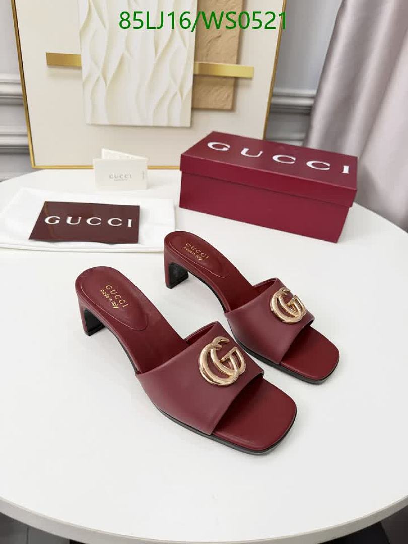 Gucci-Women Shoes Code: WS0521 $: 85USD