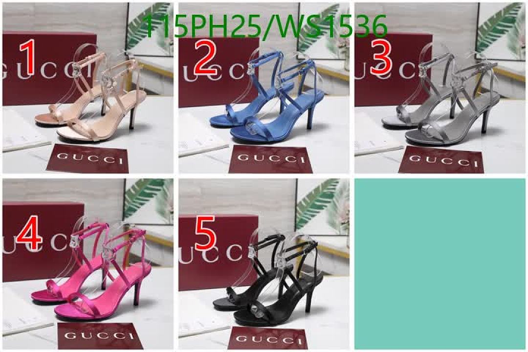 Gucci-Women Shoes Code: WS1536 $: 115USD