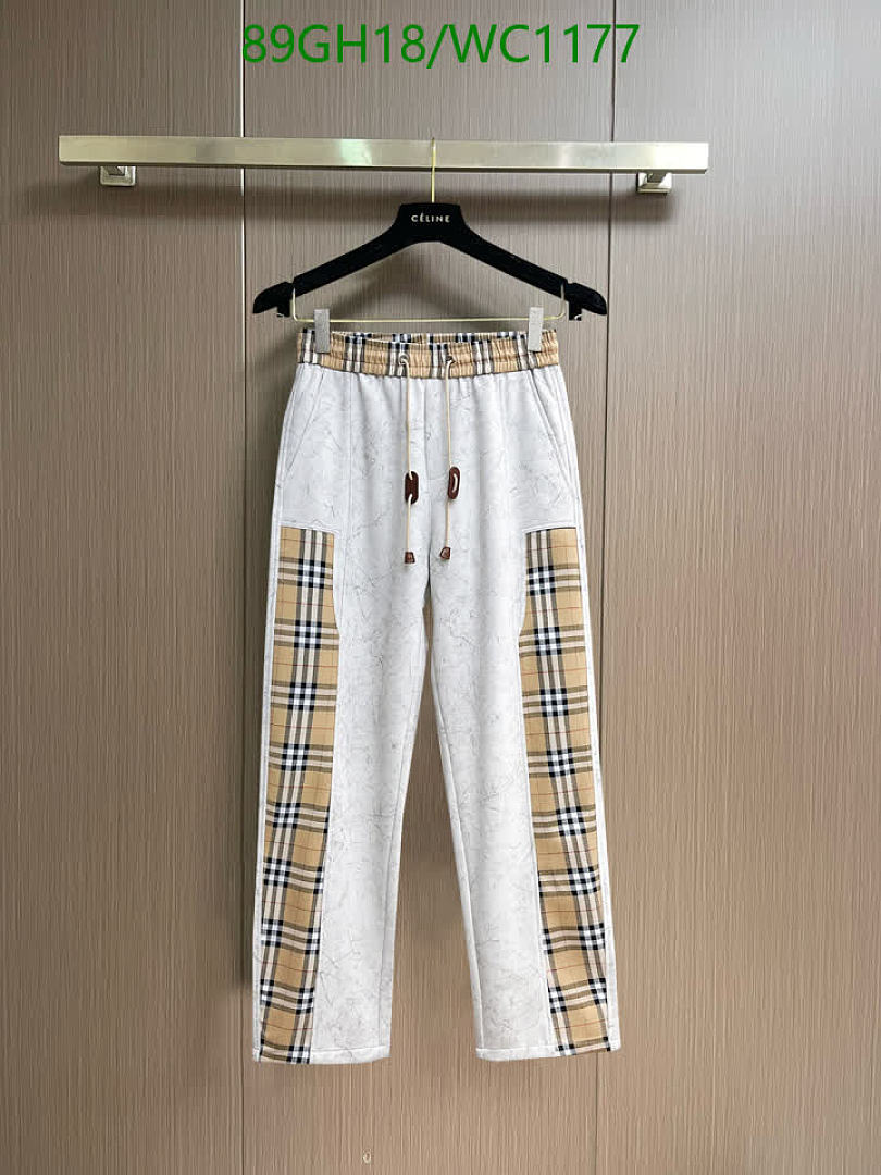 Burberry-Clothing Code: WC1177 $: 89USD