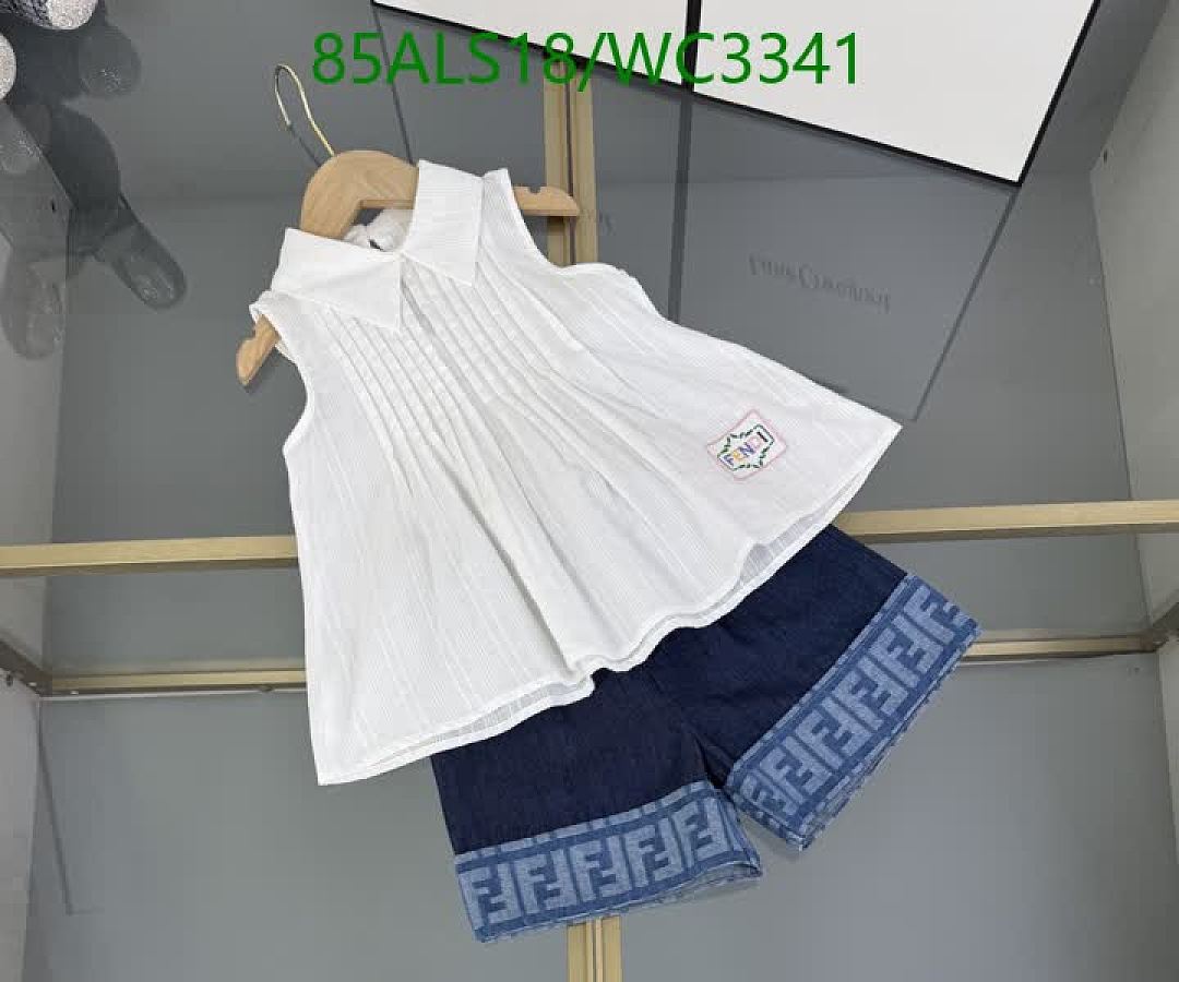 Fendi-Kids clothing Code: WC3341 $: 85USD