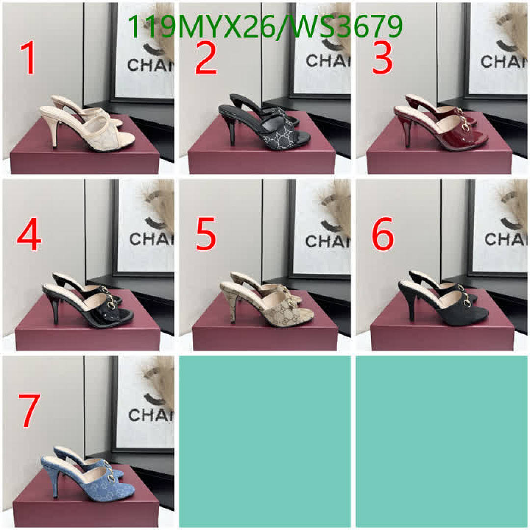 Gucci-Women Shoes Code: WS3679 $: 119USD