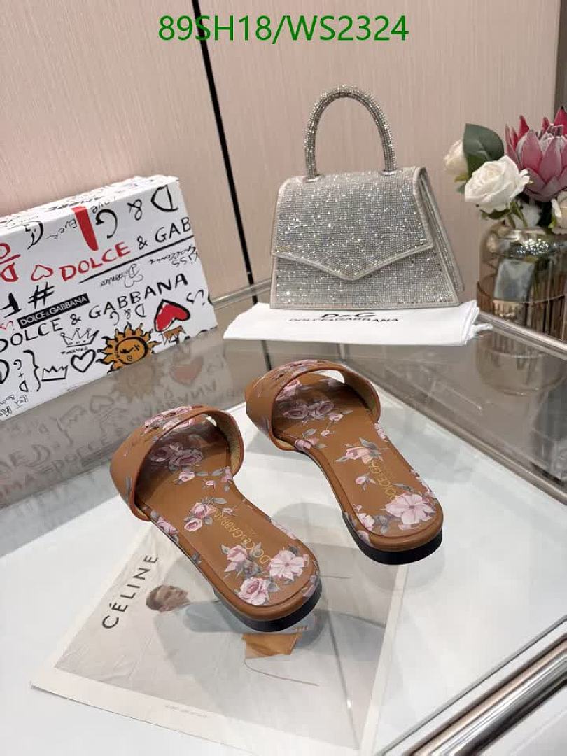 D&G-Women Shoes Code: WS2324 $: 89USD