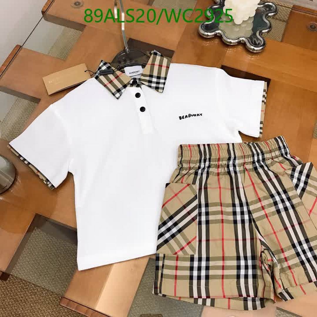 Burberry-Kids Clothing Code: WC2925 $: 89USD