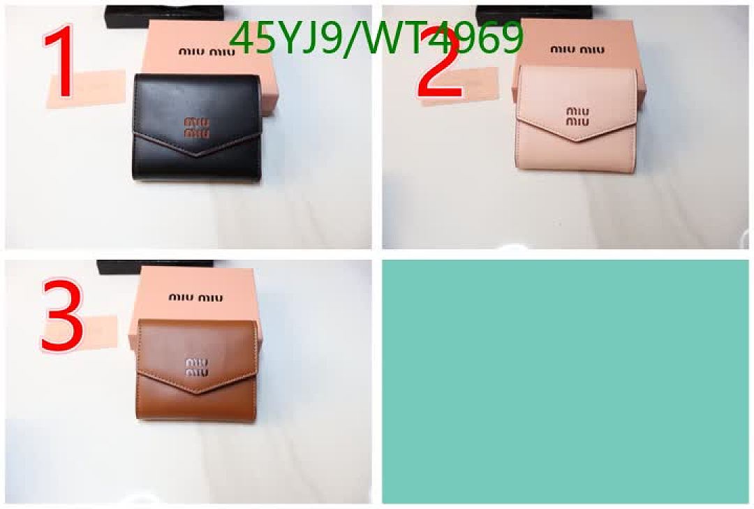 Miu Miu-Wallet-4A Quality Code: WT4969 $: 45USD