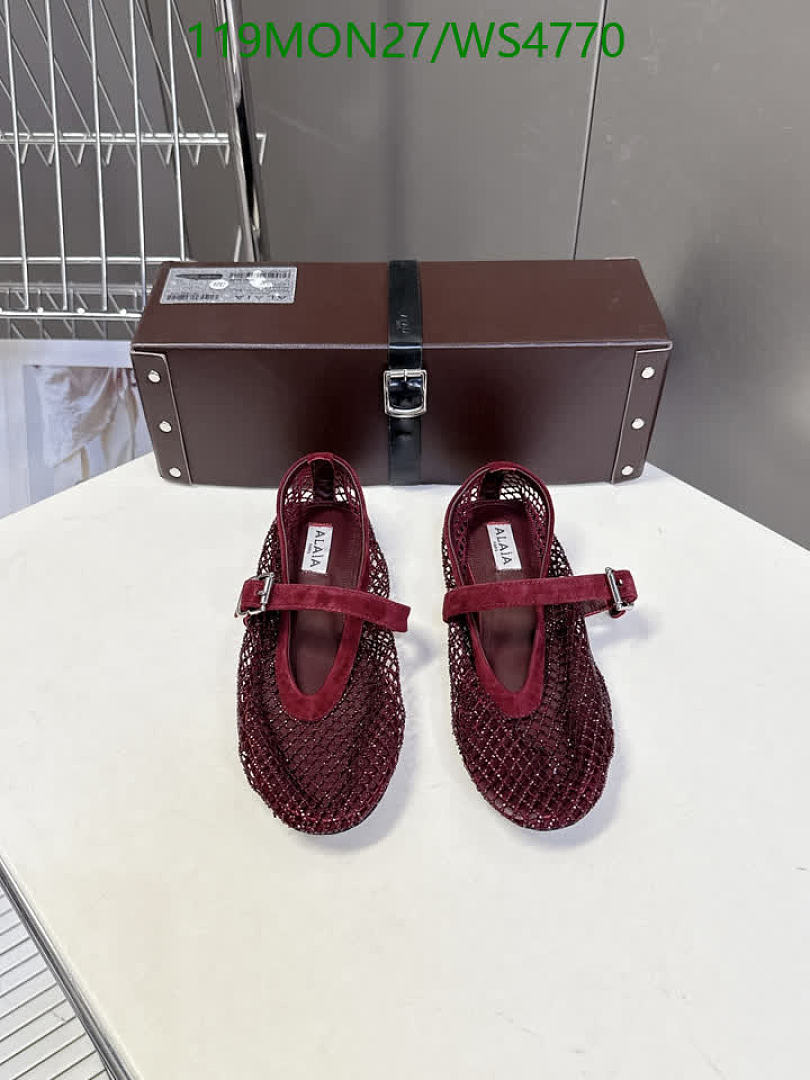Alaia-Women Shoes Code: WS4770 $: 119USD