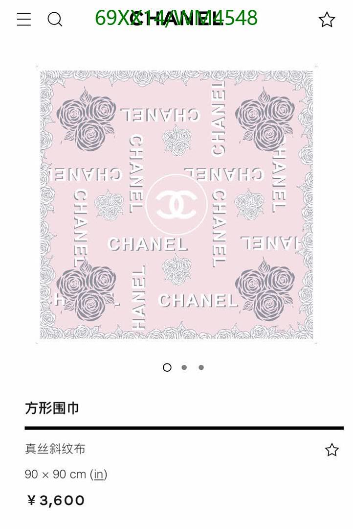 Chanel-Scarf Code: WM4548 $: 69USD
