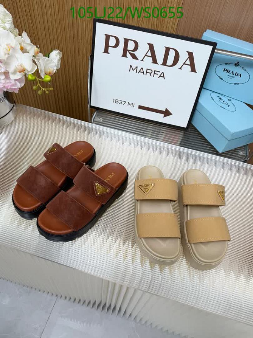 Prada-Women Shoes Code: WS0655 $: 105USD