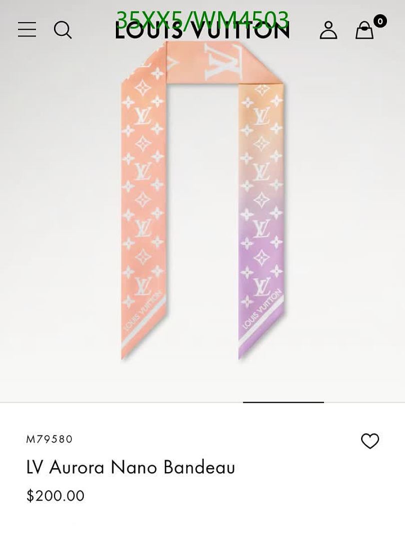 LV-Scarf Code: WM4503 $: 35USD