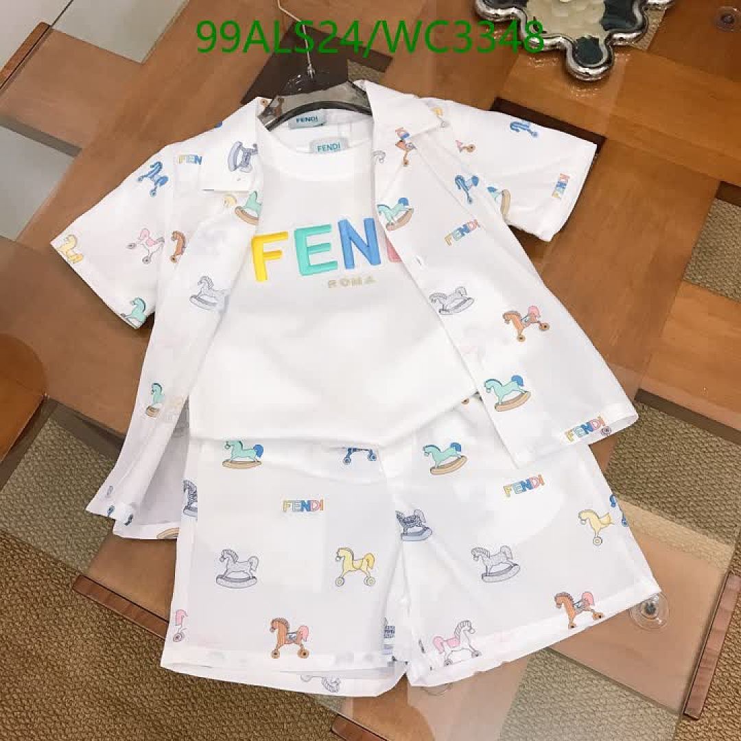 Fendi-Kids clothing Code: WC3348 $: 99USD