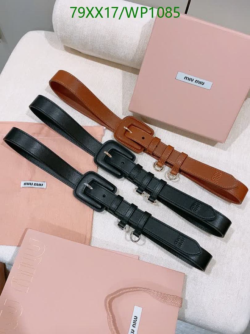 MIU MIU-Belts Code: WP1085 $: 79USD
