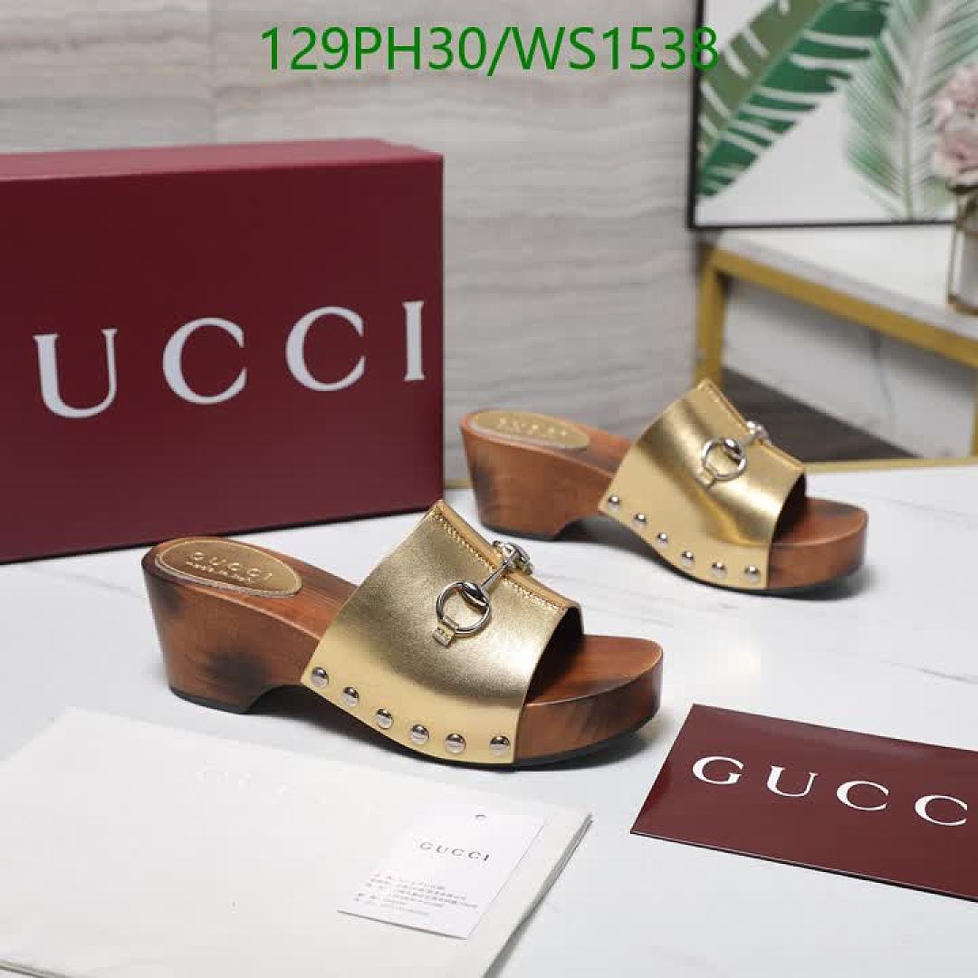 Gucci-Women Shoes Code: WS1538 $: 129USD