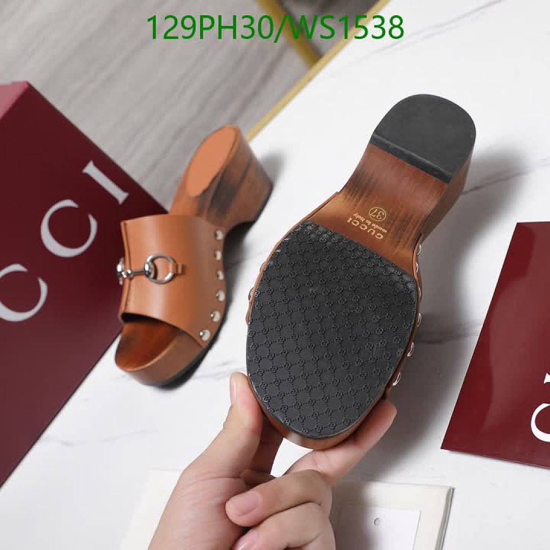 Gucci-Women Shoes Code: WS1538 $: 129USD