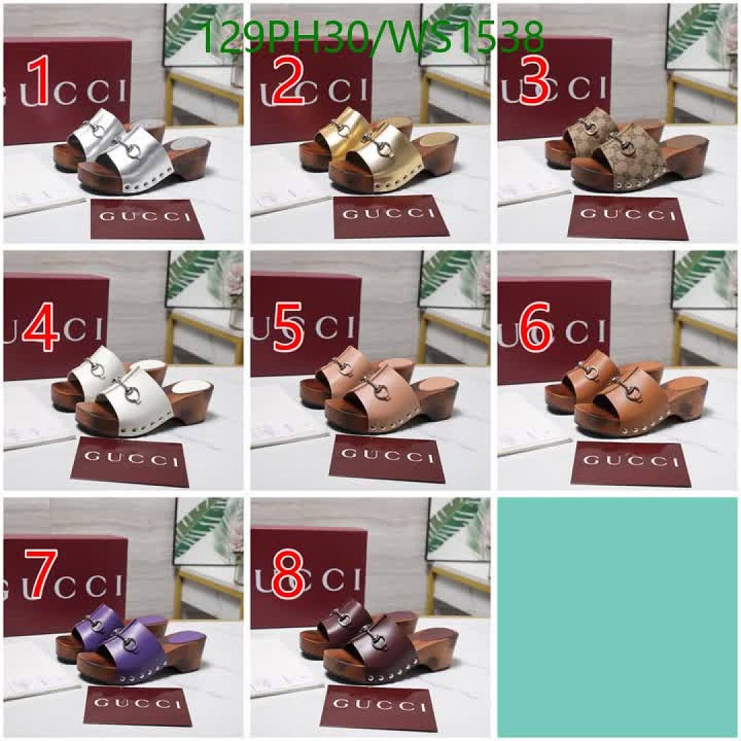 Gucci-Women Shoes Code: WS1538 $: 129USD