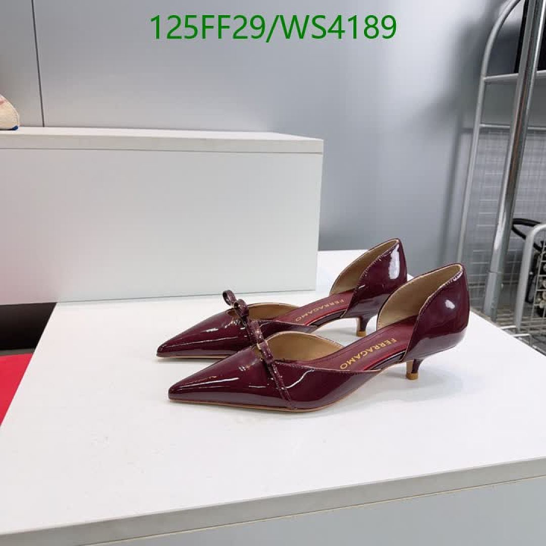 Ferragamo-Women Shoes Code: WS4189 $: 125USD