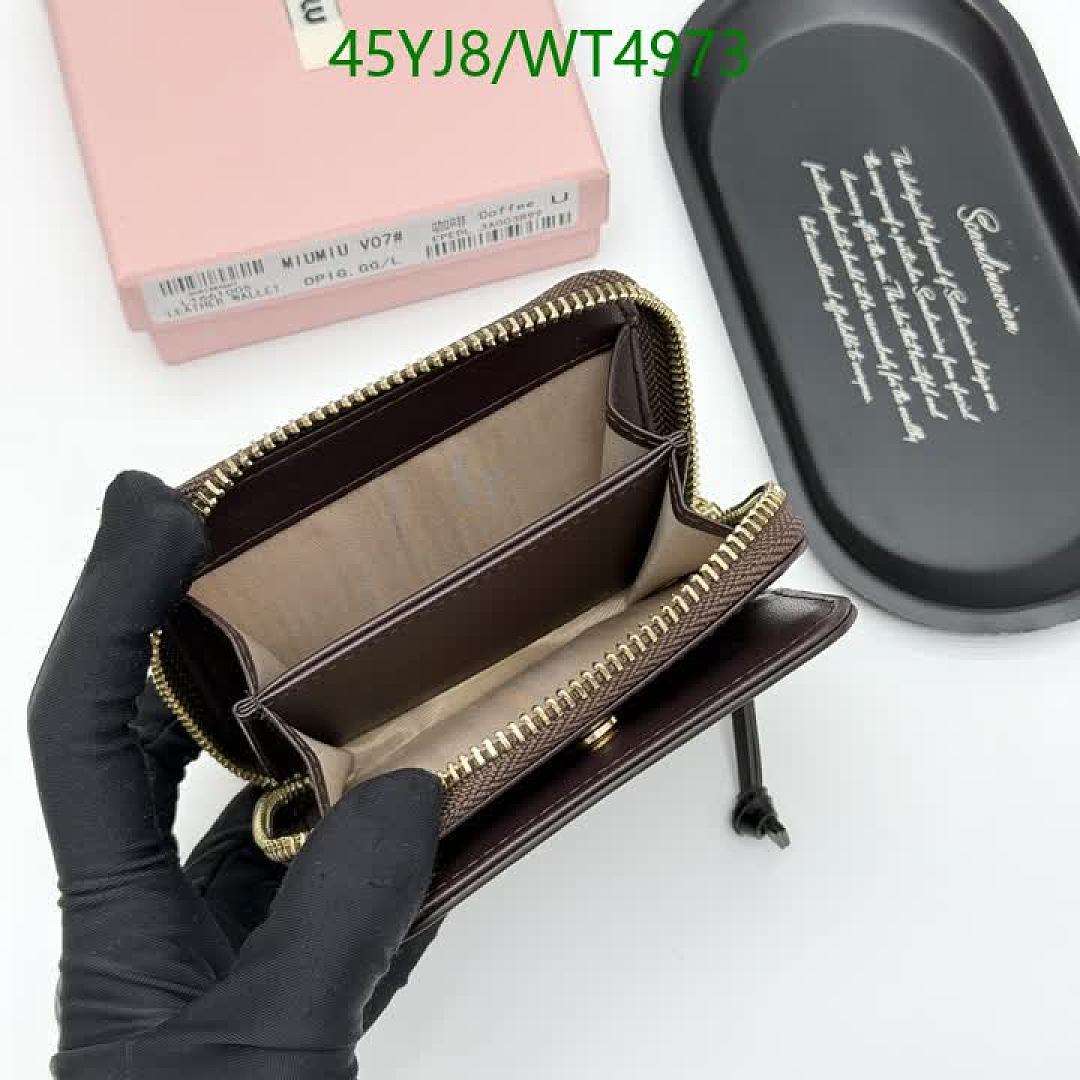 Miu Miu-Wallet-4A Quality Code: WT4973 $: 45USD