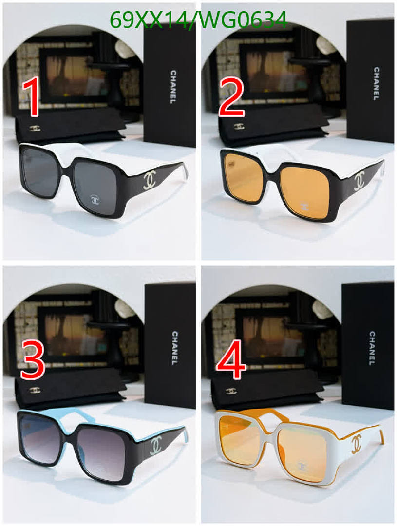 Chanel-Glasses Code: WG0634 $: 69USD