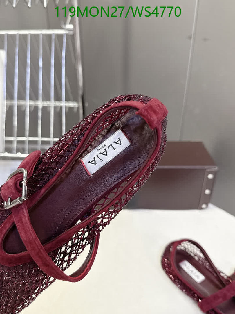 Alaia-Women Shoes Code: WS4770 $: 119USD