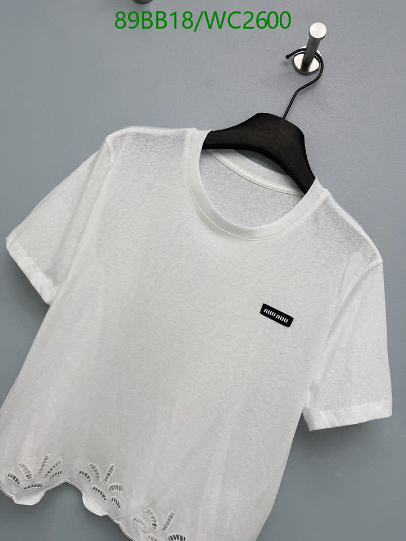 Miu Miu-Clothing Code: WC2600 $: 89USD