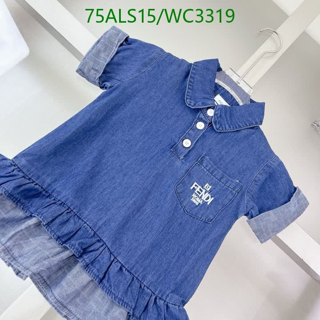 Fendi-Kids clothing Code: WC3319 $: 75USD
